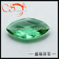 green marquise glass gem wholesale(GLMQ0022)